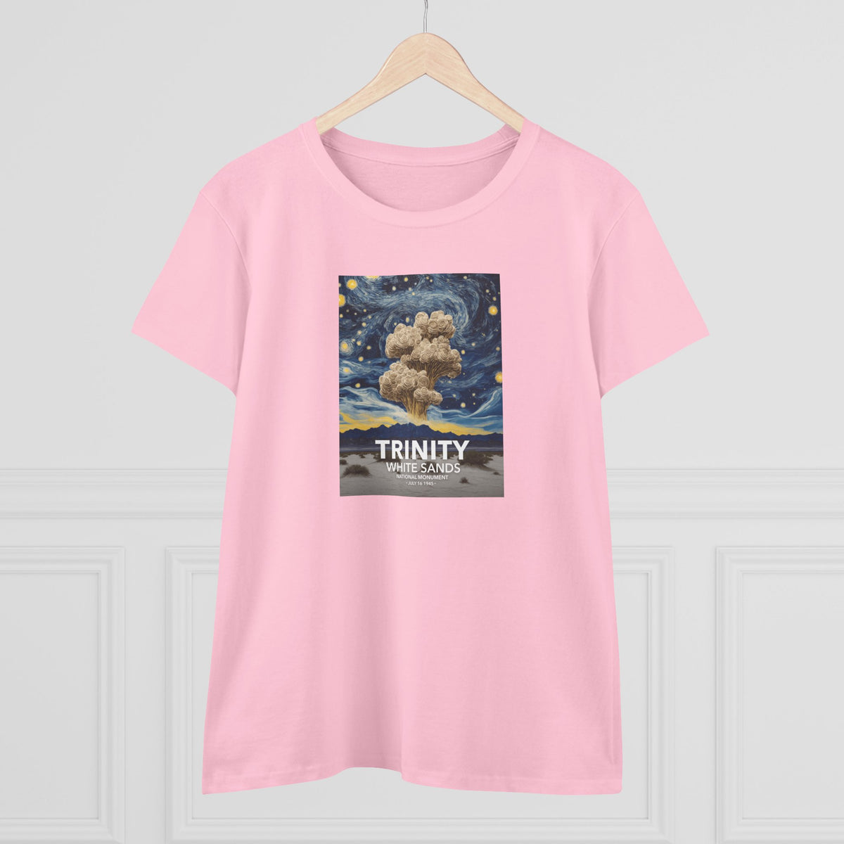 White Sands National Park Women's T-Shirt - Starry Night Trinity Test