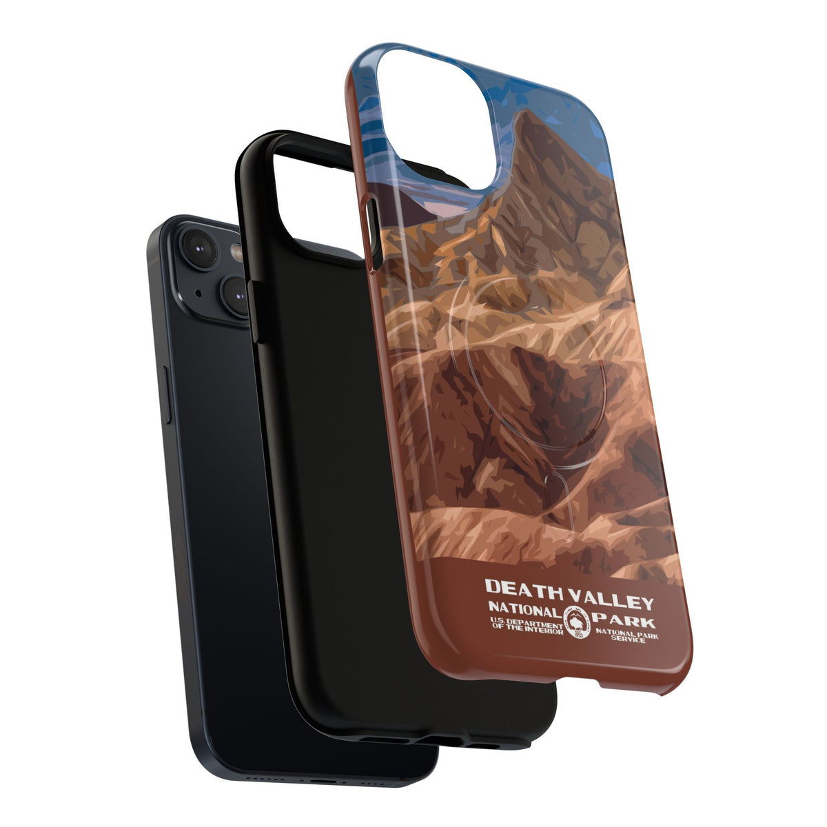 Death Valley National Park iPhone Case with MagSafe - Zabriskie Point