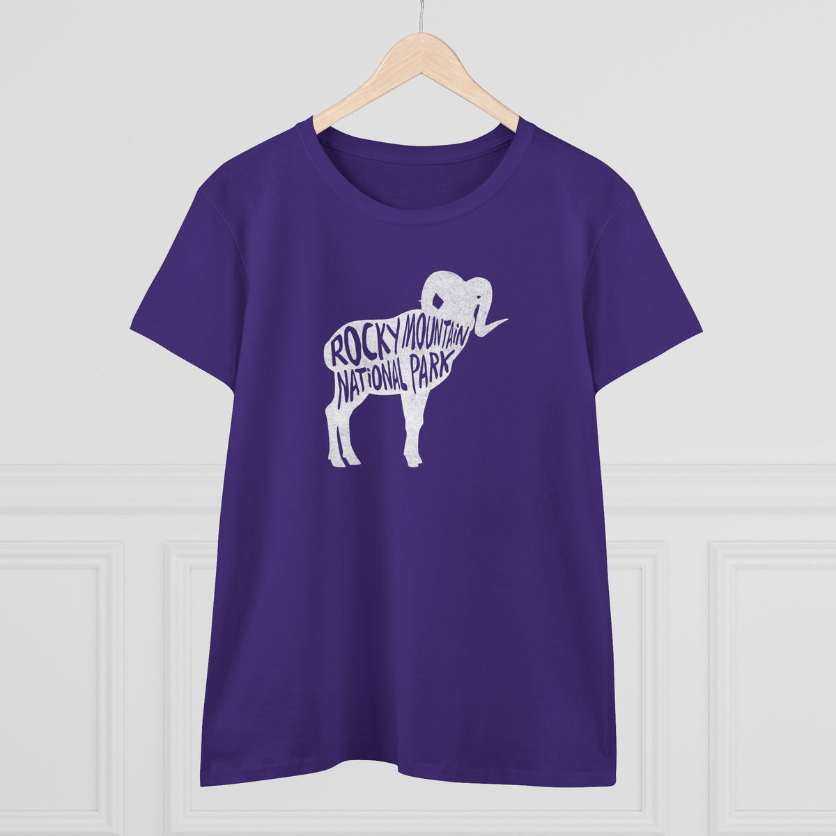 Rocky Mountain National Park Women's T-Shirt - Bighorn Sheep