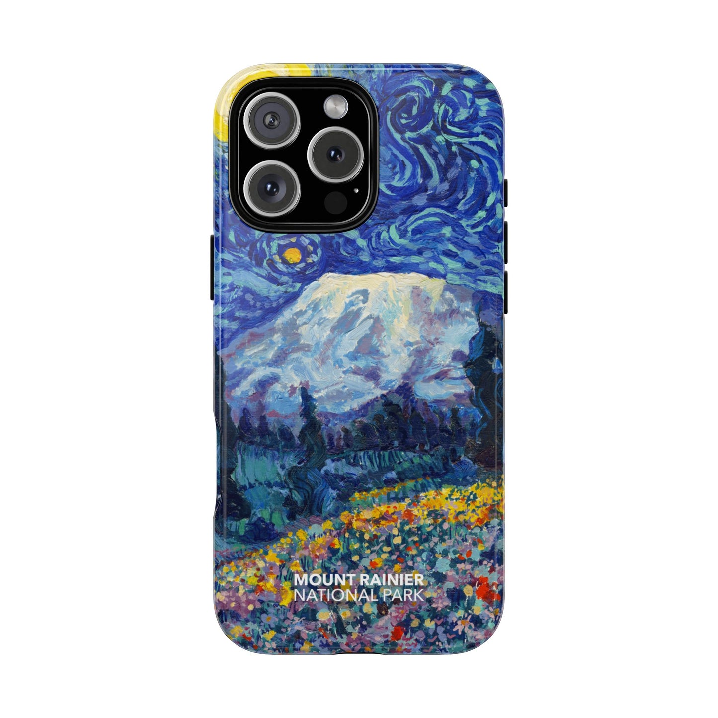 Mount Rainier National Park Phone Case - Starry Night