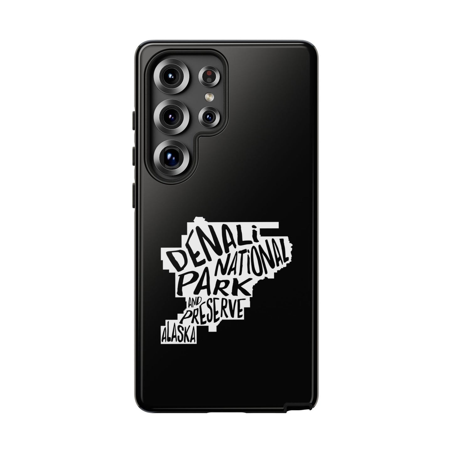 Denali National Park Phone Case - Map Design