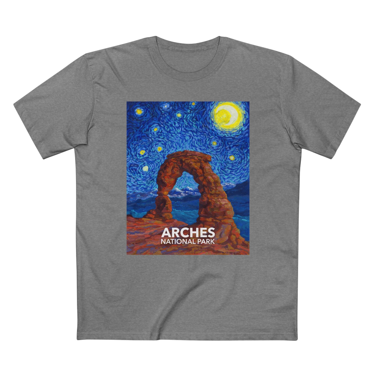 Arches National Park T-Shirt - The Starry Night