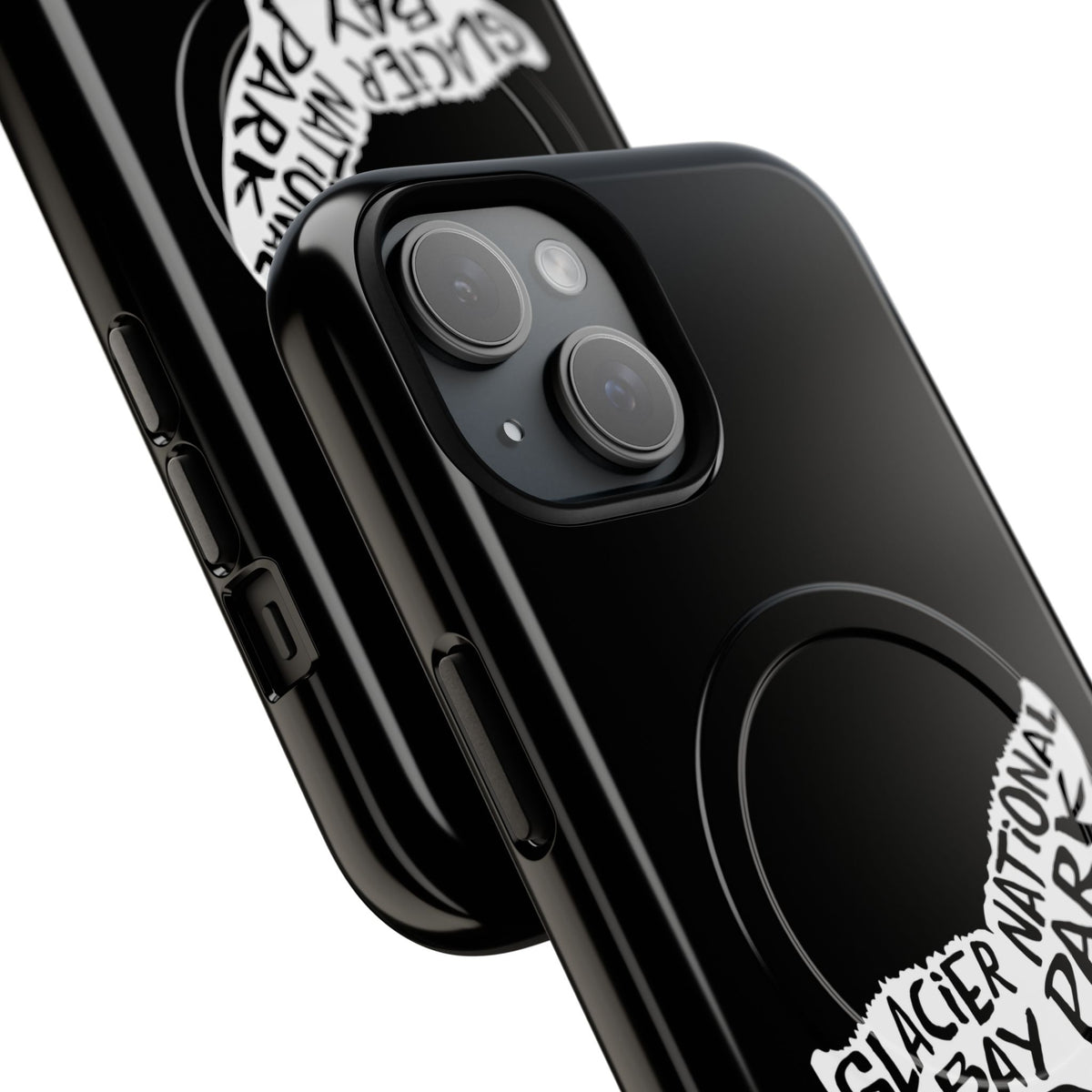 Glacier Bay National Park iPhone Case with MagSafe - Humpback Whale Tail Design