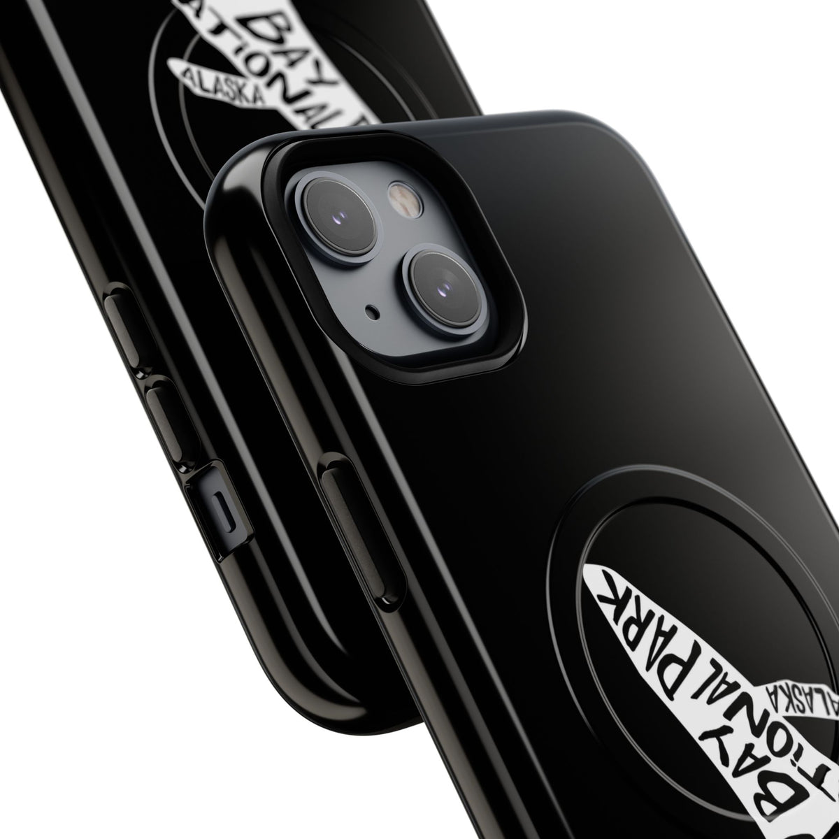 Glacier Bay National Park iPhone Case with MagSafe - Humpback Whale Design
