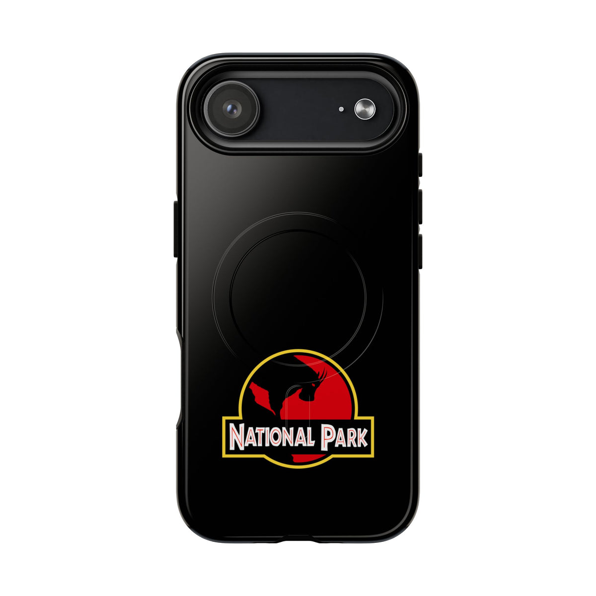 Mountain Goat National Park iPhone Case with MagSafe - Parody Logo