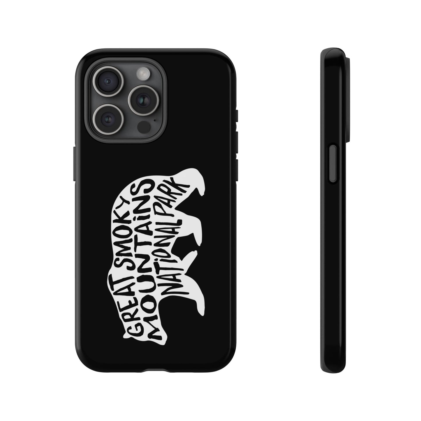 Great Smoky Mountains National Park Phone Case - Black Bear Design