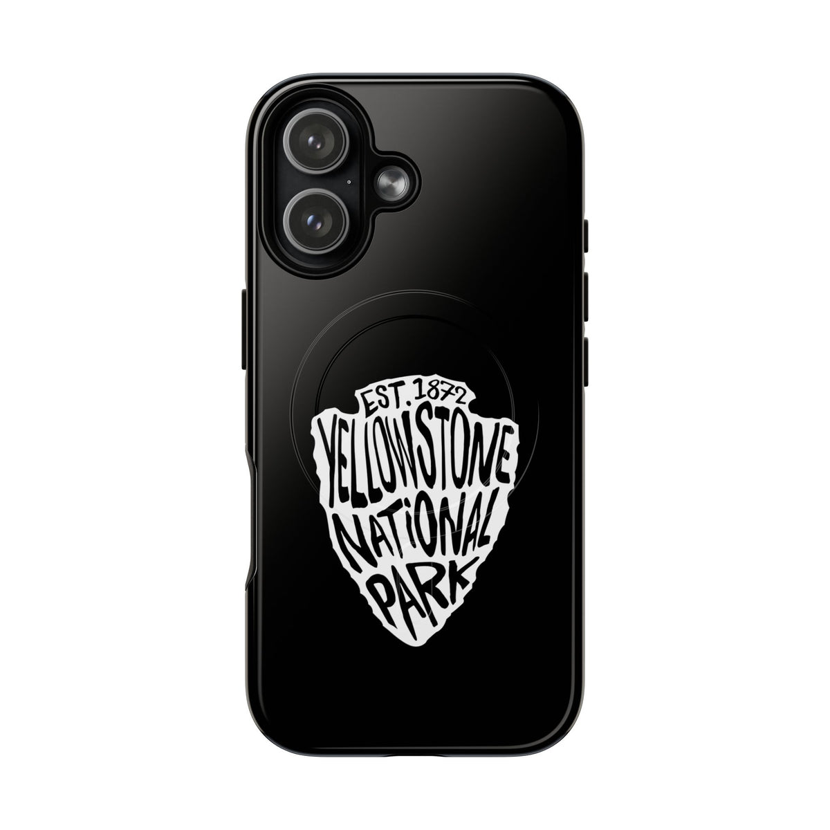 Yellowstone National Park iPhone Case with MagSafe - Arrowhead Design