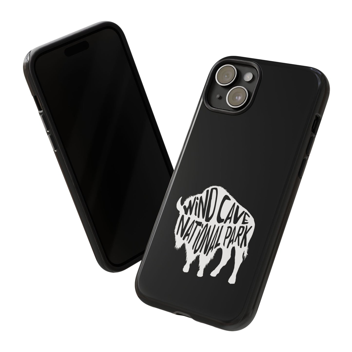 Wind Cave National Park Phone Case - Bison Design
