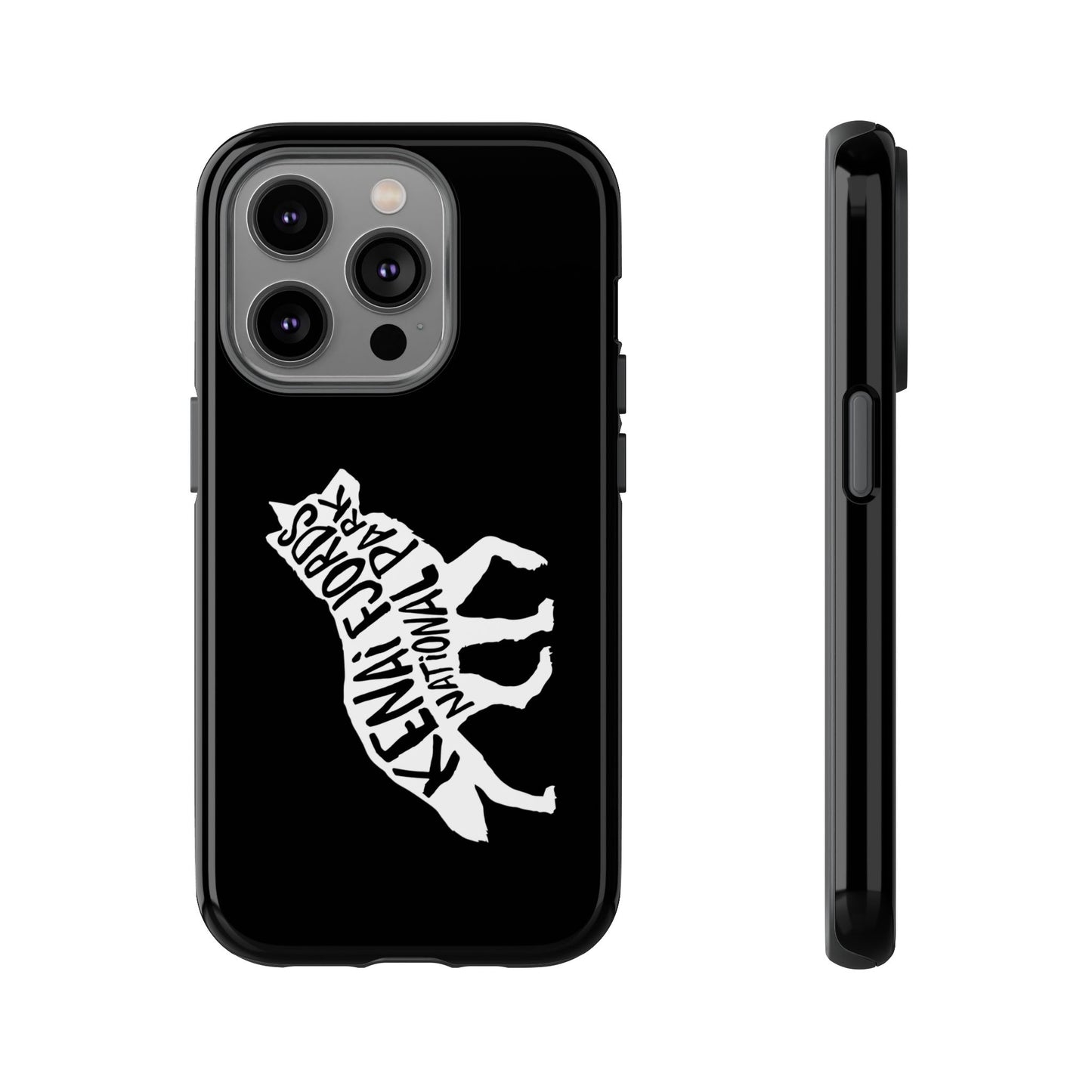 Kenai Fjords National Park Phone Case - Wolf Design