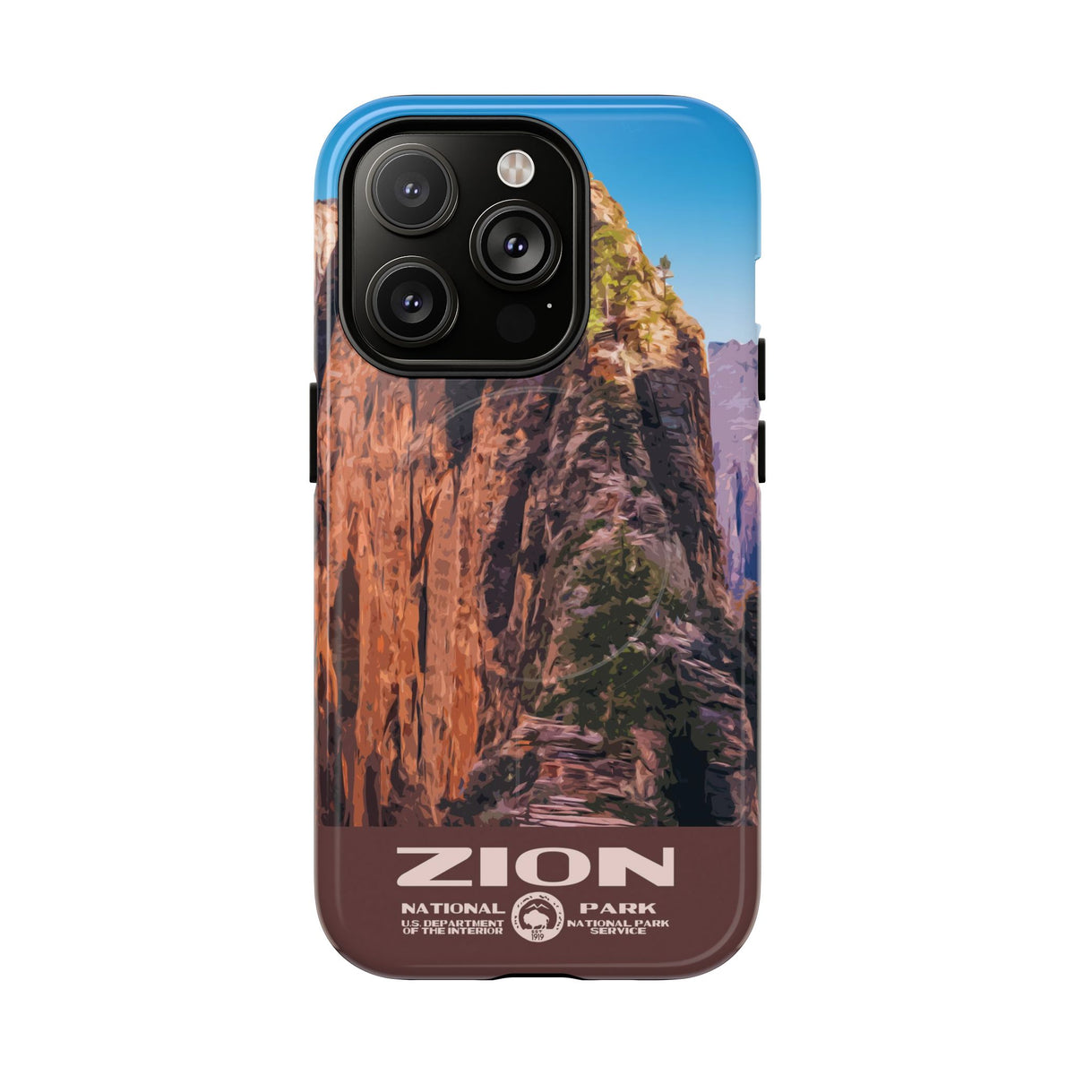 Zion National Park iPhone Case with MagSafe - Angels Landing Trail