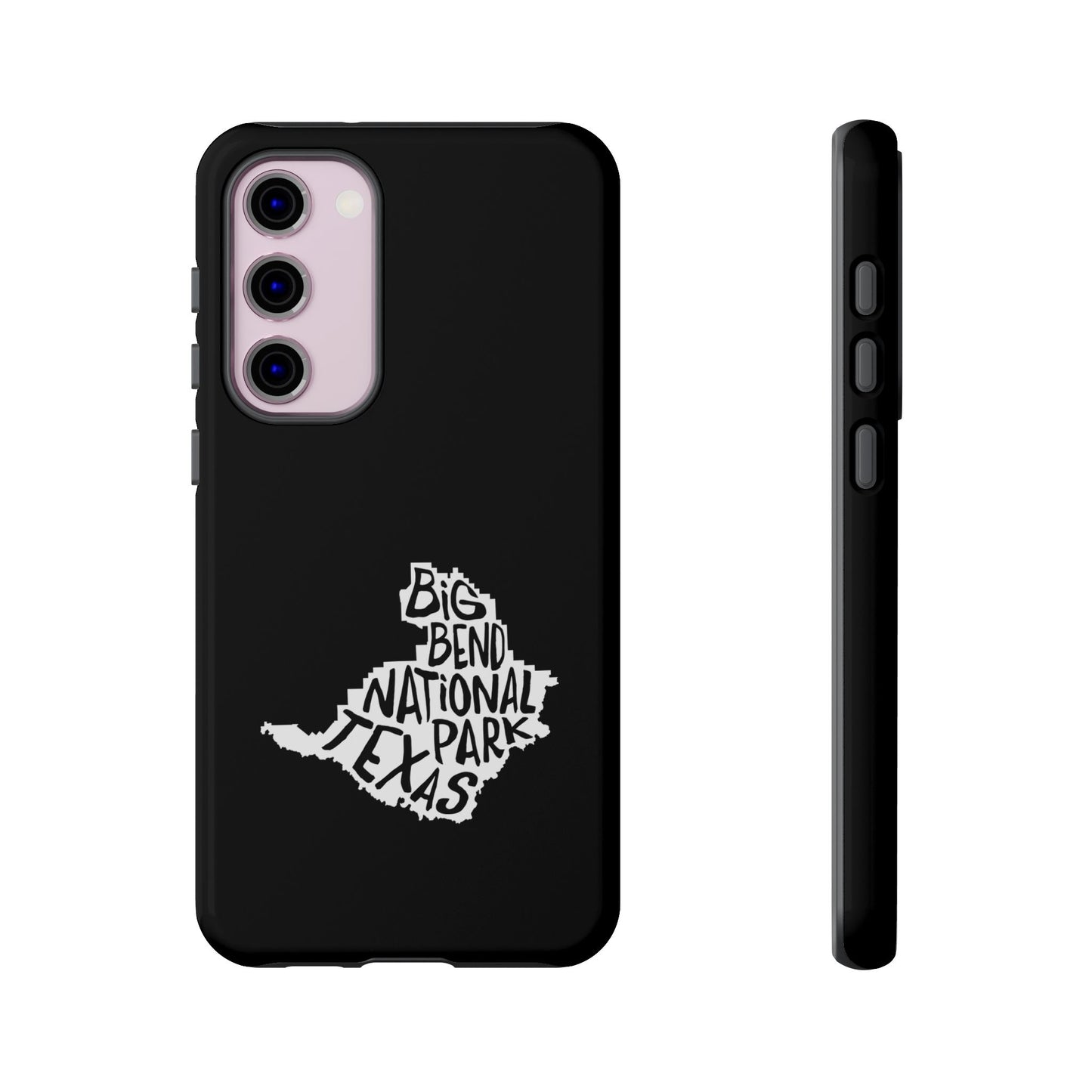 Big Bend National Park Phone Case - Map Design