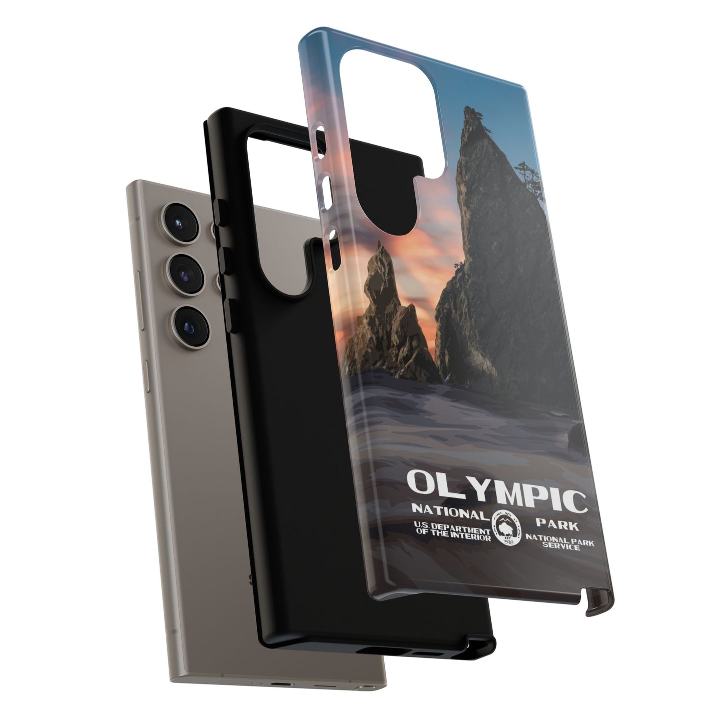 Olympic National Park Phone Case - WPA Style