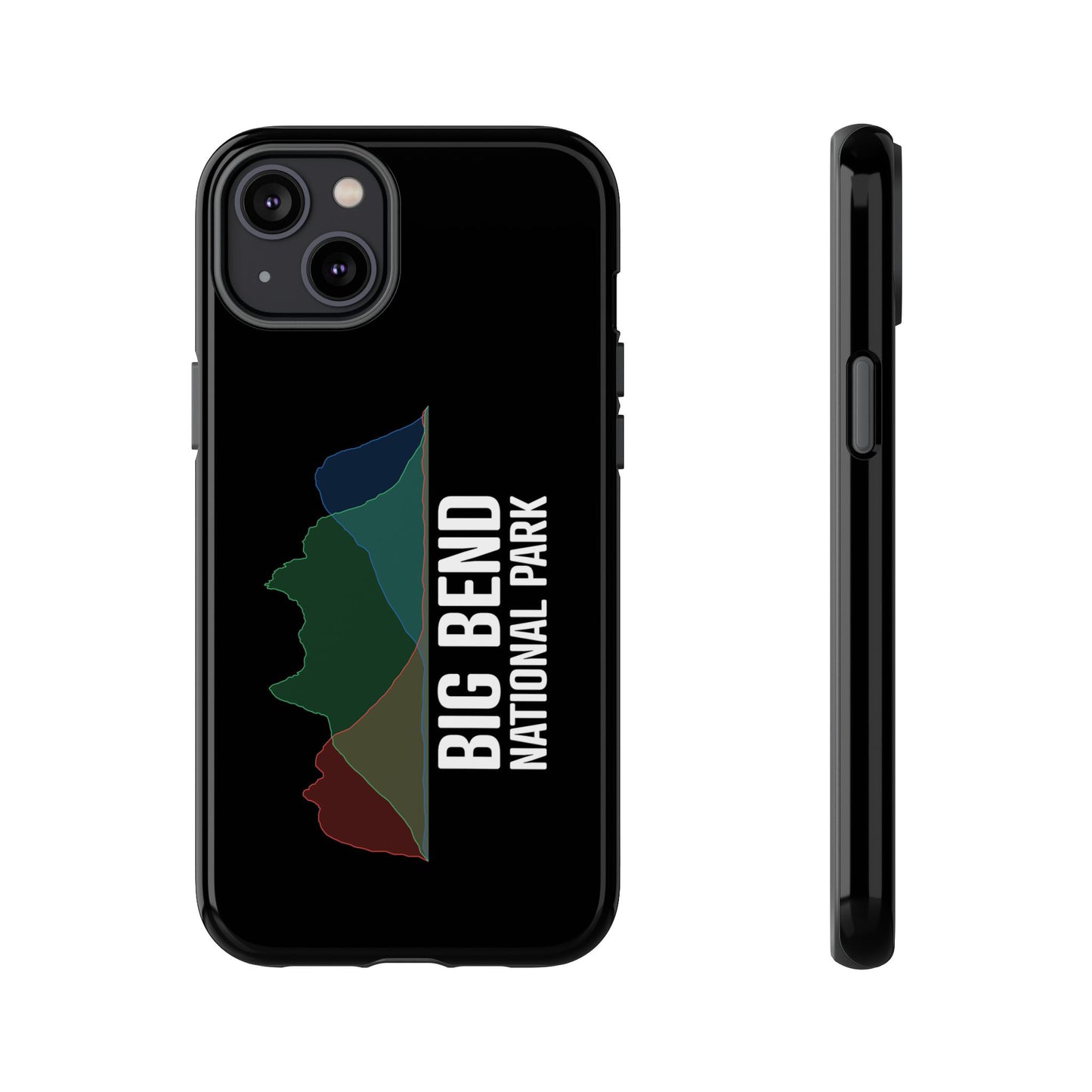 Big Bend National Park Phone Case - Histogram Design