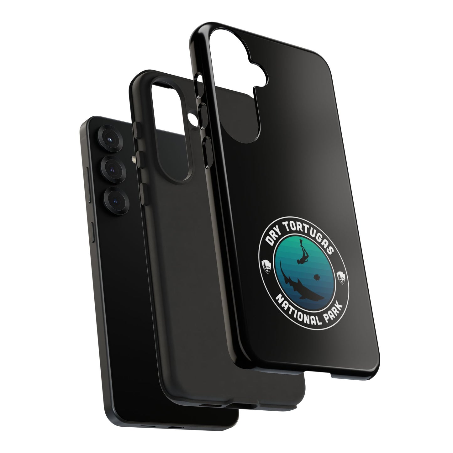 Dry Tortugas National Park Phone Case - Round Emblem Design