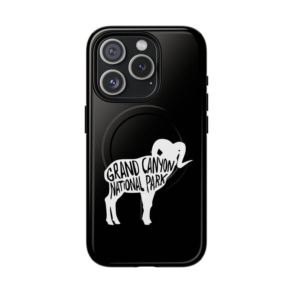 Grand Canyon National Park iPhone Case with MagSafe - Bighorn Sheep Design