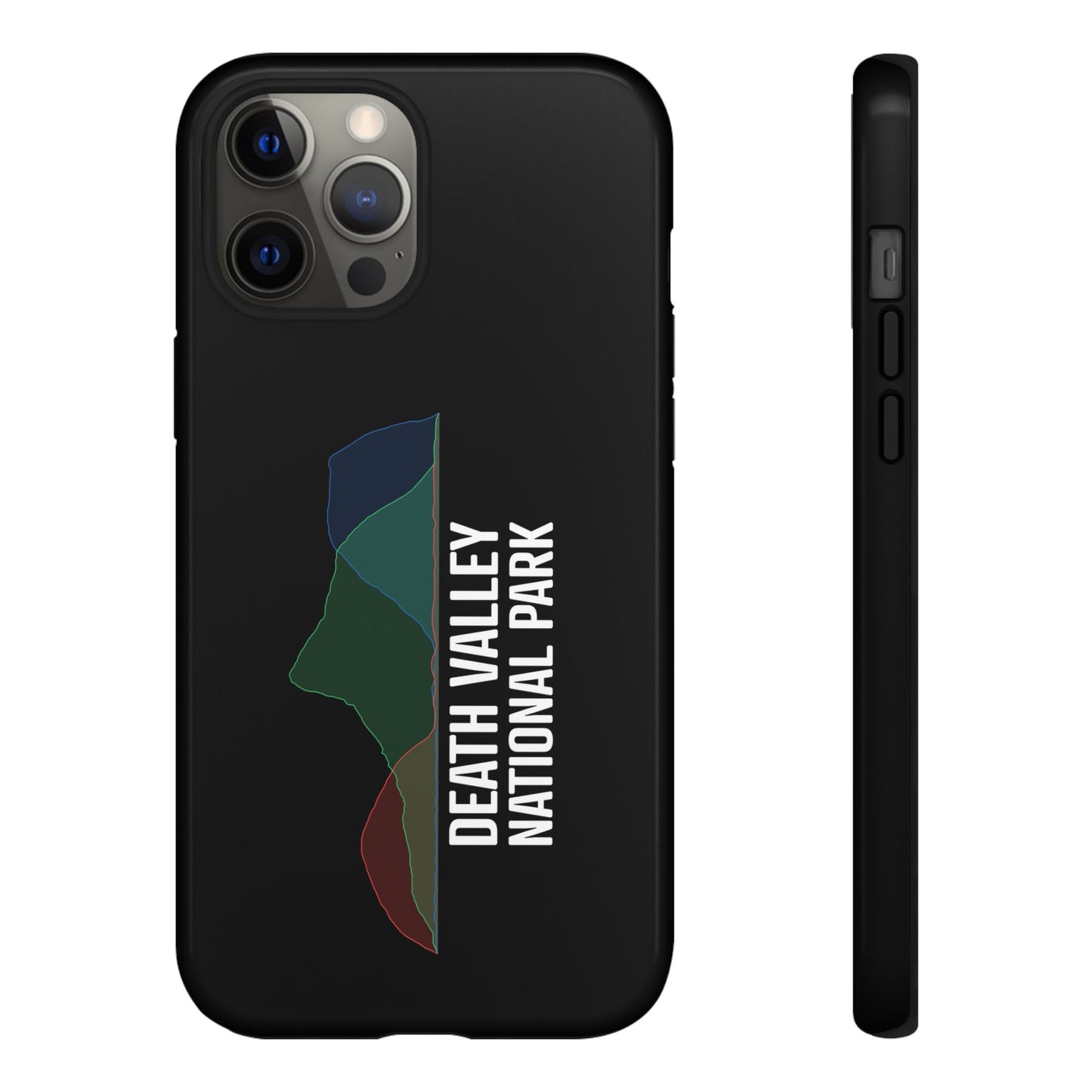 Death Valley National Park Phone Case - Histogram Design