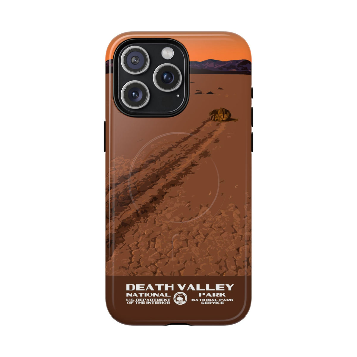 Death Valley National Park iPhone Case with MagSafe - Racetrack Playa