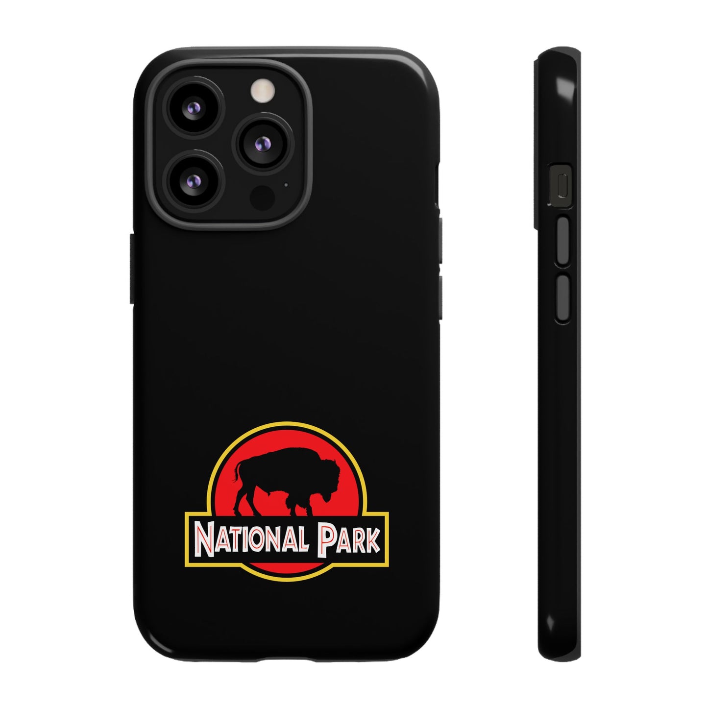 Bison National Park Phone Case - Parody Logo
