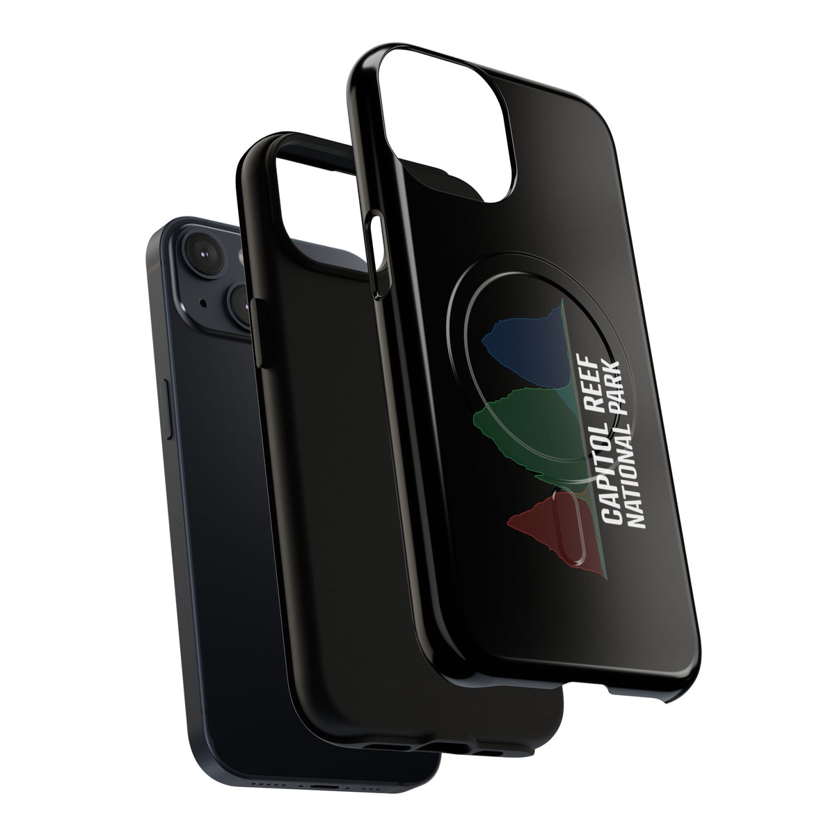 Capitol Reef National Park iPhone Case with MagSafe - Histogram Design