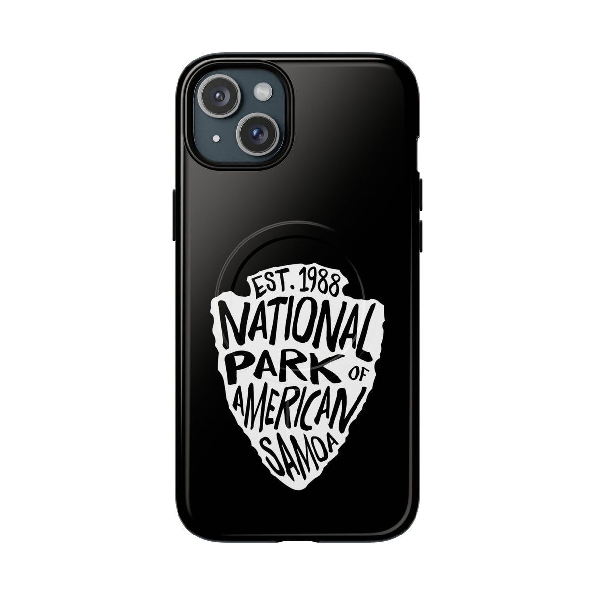 National Park of American Samoa iPhone Case with MagSafe - Arrowhead Design