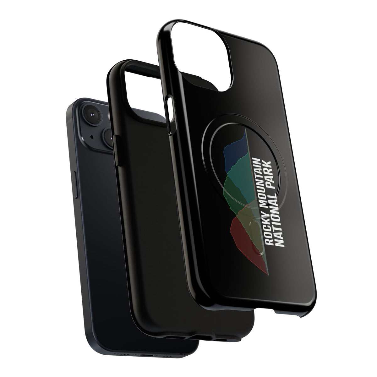 Rocky Mountain National Park iPhone Case with MagSafe - Histogram Design