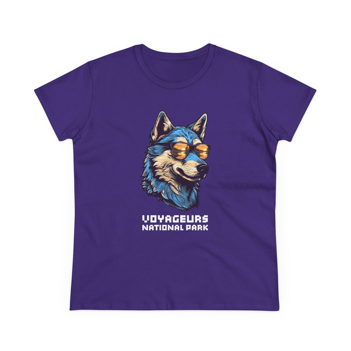 Voyageurs National Park Women's T-Shirt - Cool Wolf