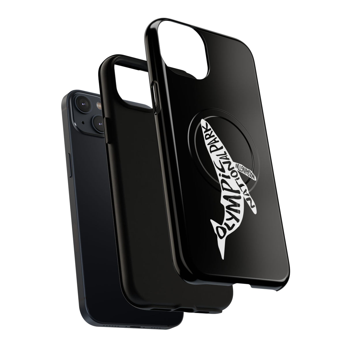 Olympic National Park iPhone Case with MagSafe - Humpback Whale Design