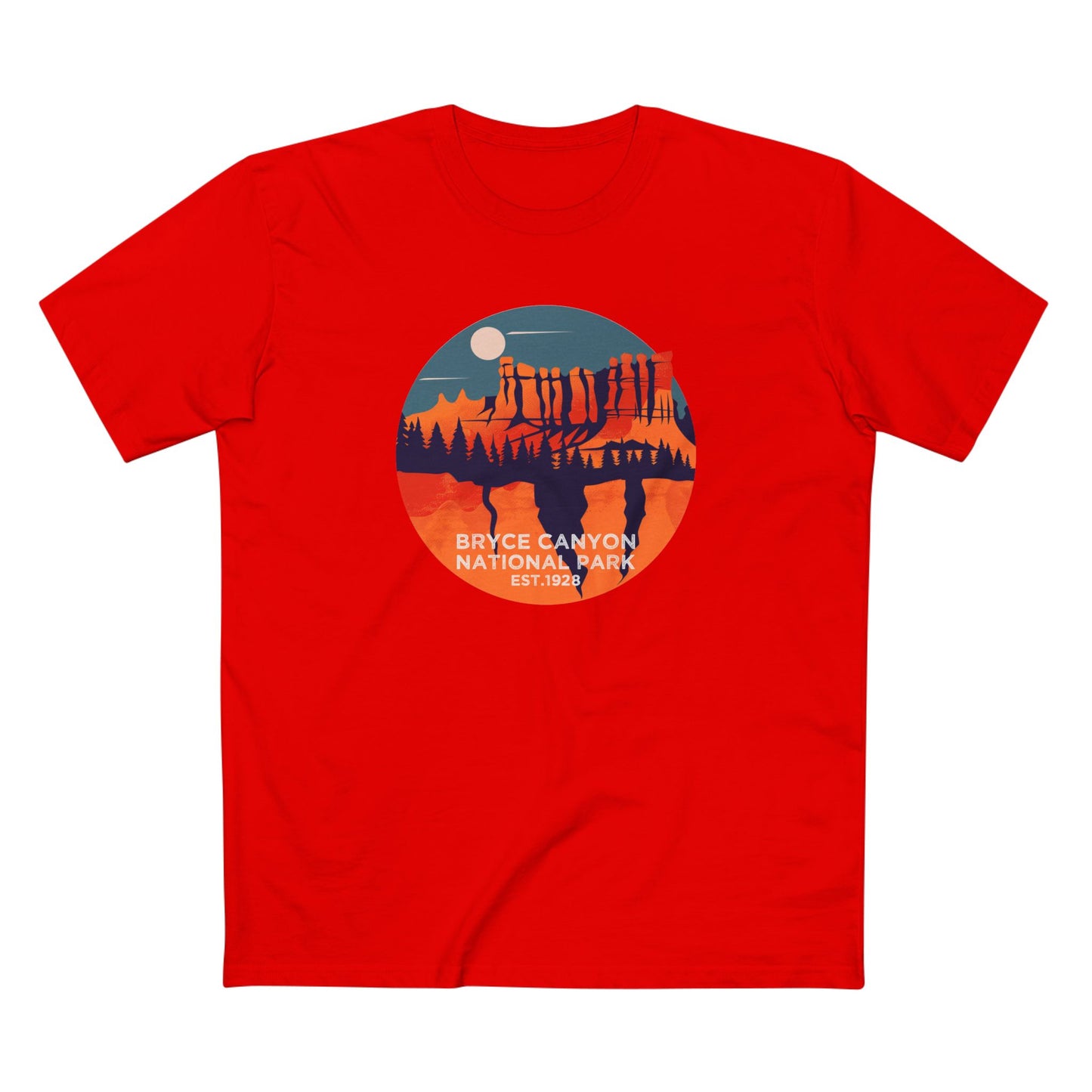 Bryce Canyon National Park T-Shirt - High Hoodoos in Red