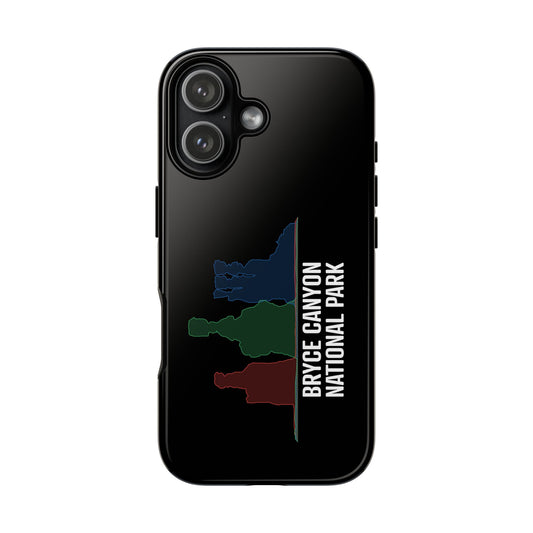 Bryce Canyon National Park Phone Case - Histogram Design