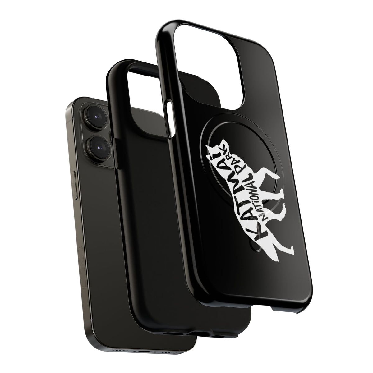 Katmai National Park iPhone Case with MagSafe - Wolf Design