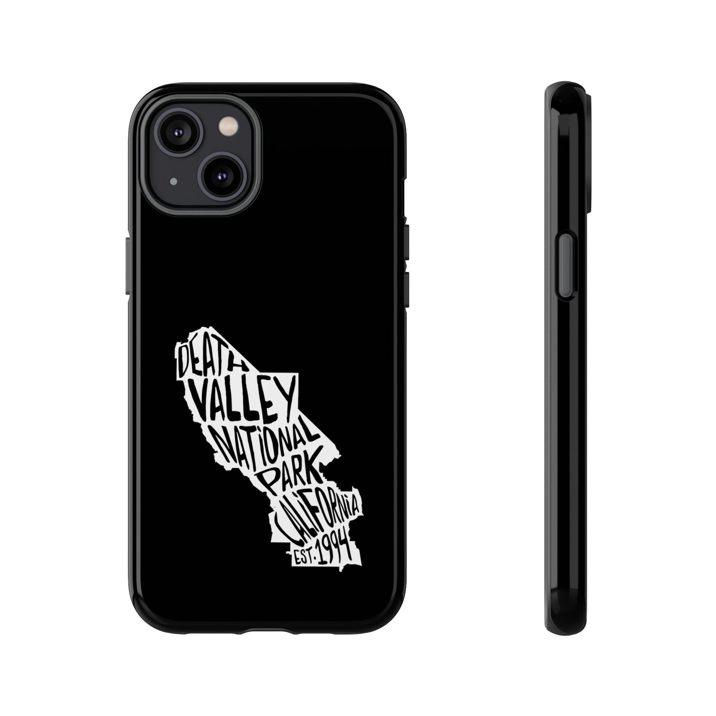 Death Valley National Park Phone Case - Map Design