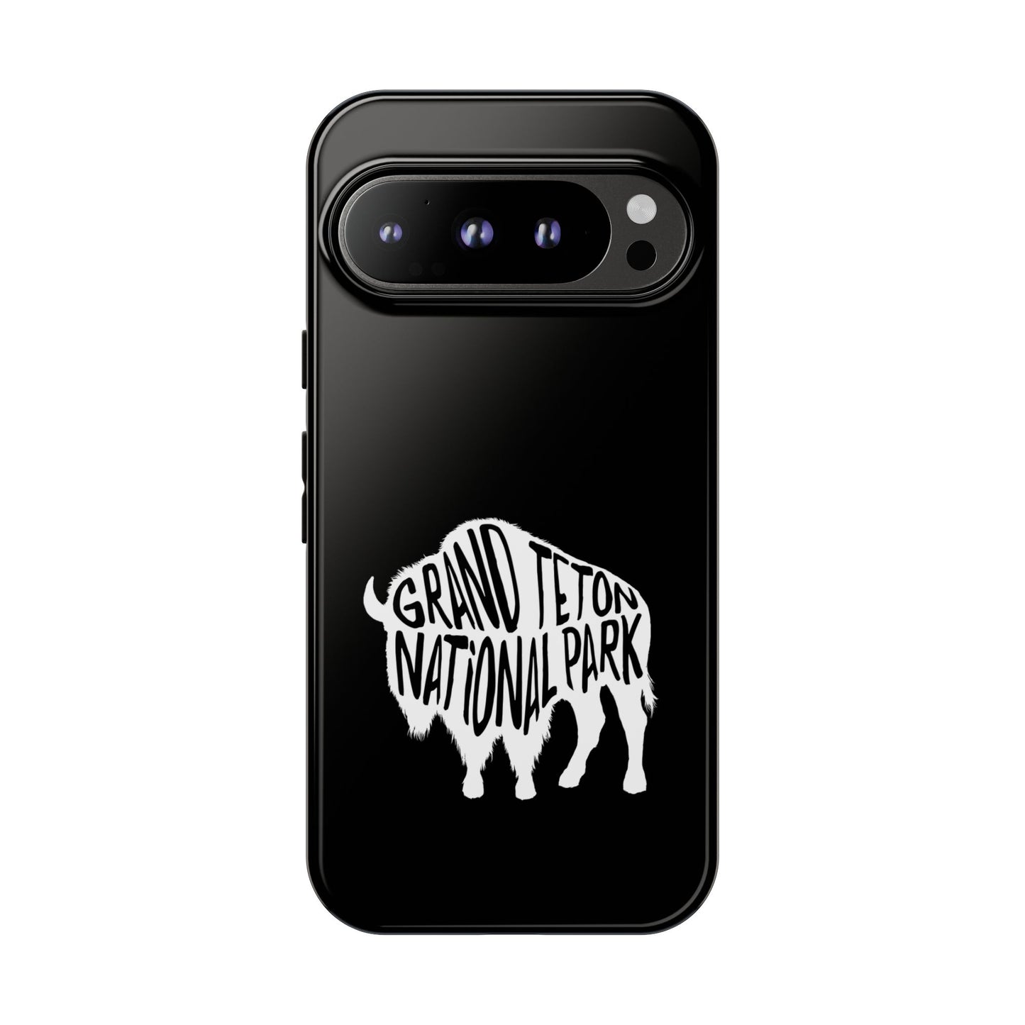 Grand Teton National Park Phone Case - Bison Design