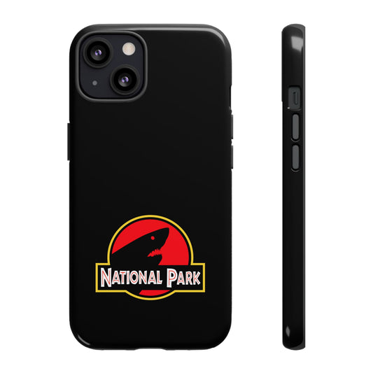 Shark National Park Phone Case - Parody Logo