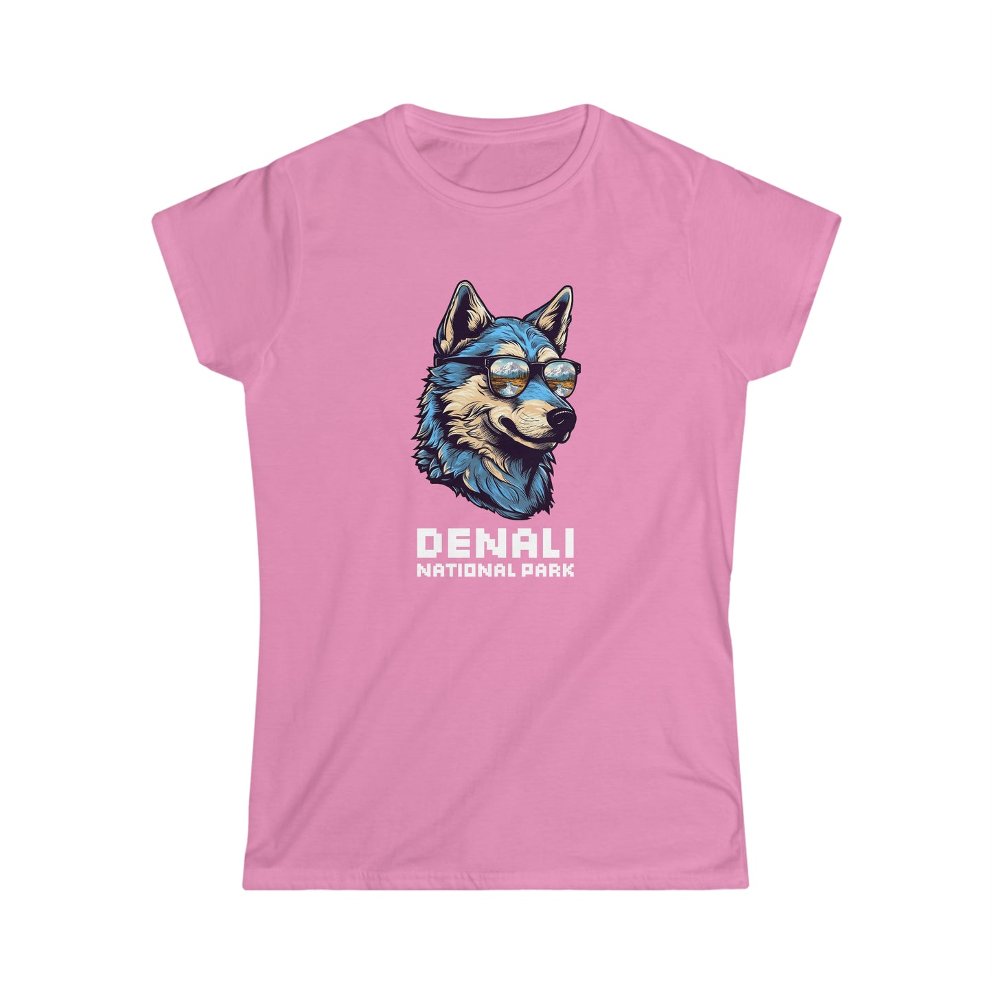 Denali National Park Women's T-Shirt - Cool Wolf
