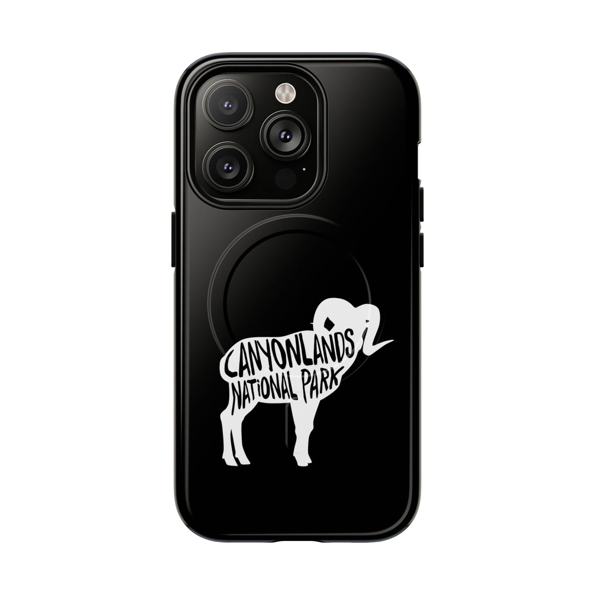 Canyonlands National Park iPhone Case with MagSafe - Bighorn Sheep Design