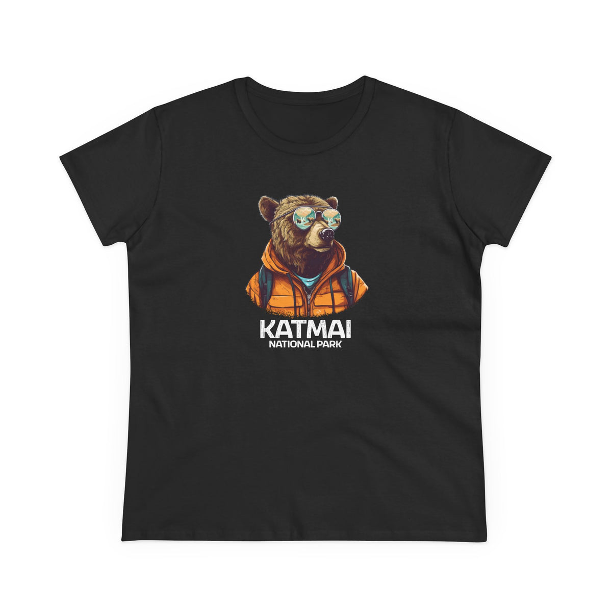 Katmai National Park Women's T-Shirt - Cool Grizzly Bear