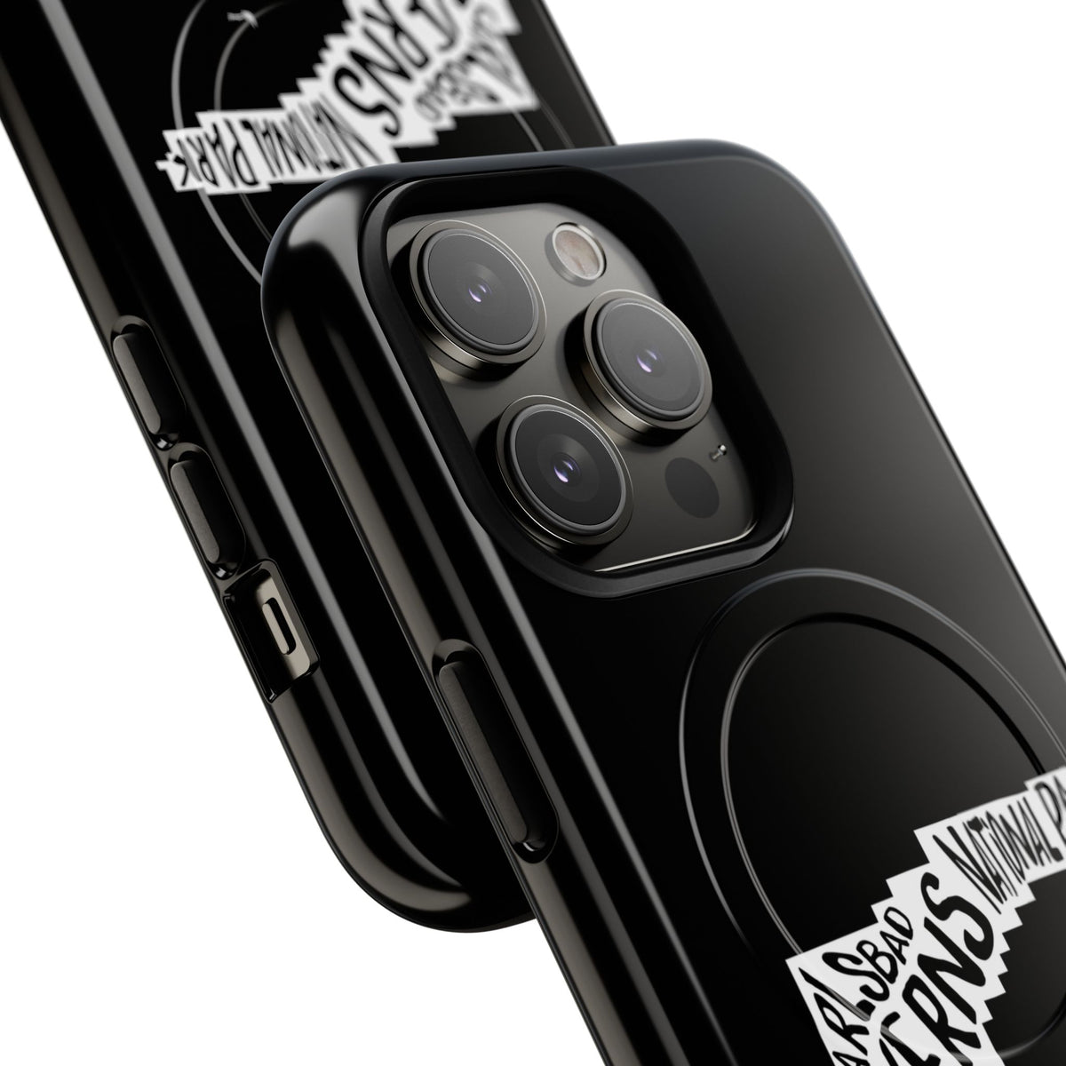 Carlsbad Caverns National Park iPhone Case with MagSafe - Map Design