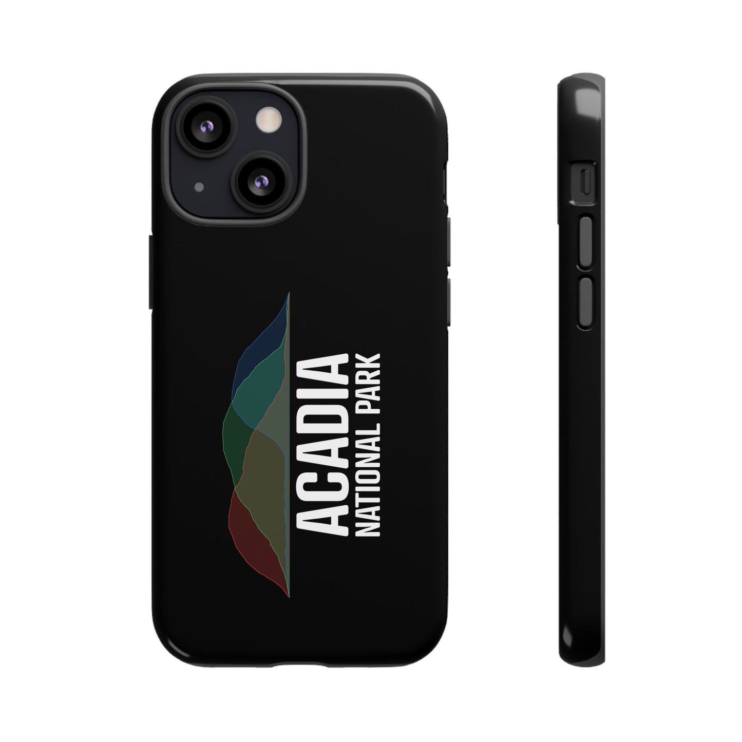 Acadia National Park Phone Case - Histogram Design