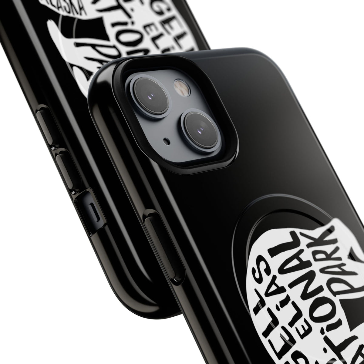 Wrangell - St. Elias National Park iPhone Case with MagSafe - Grizzly Bear Design
