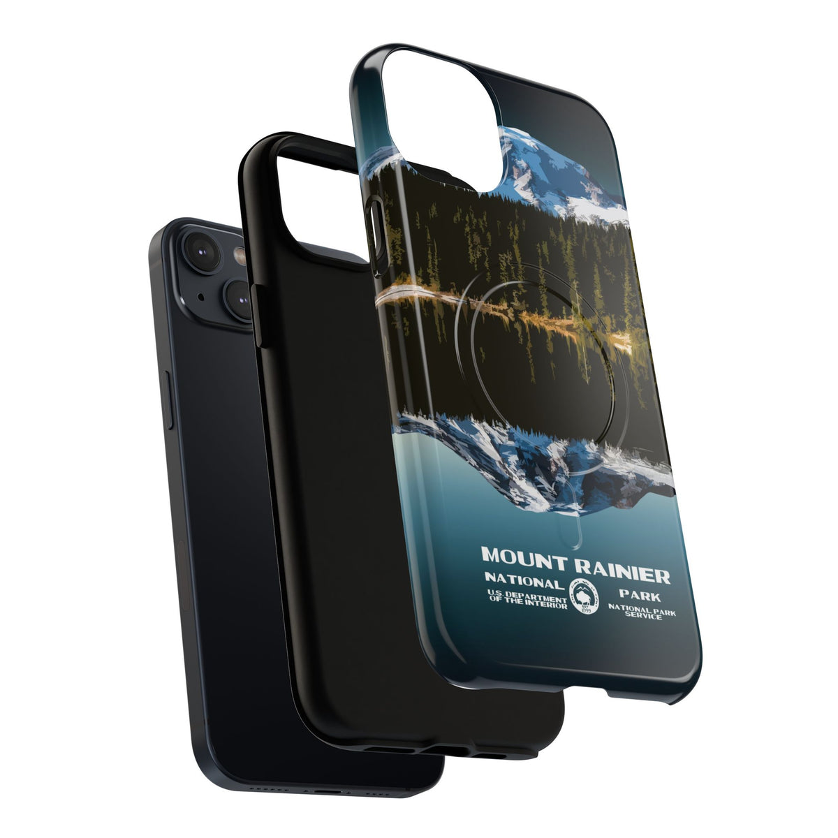 Mount Rainier National Park iPhone Case with MagSafe - WPA Design