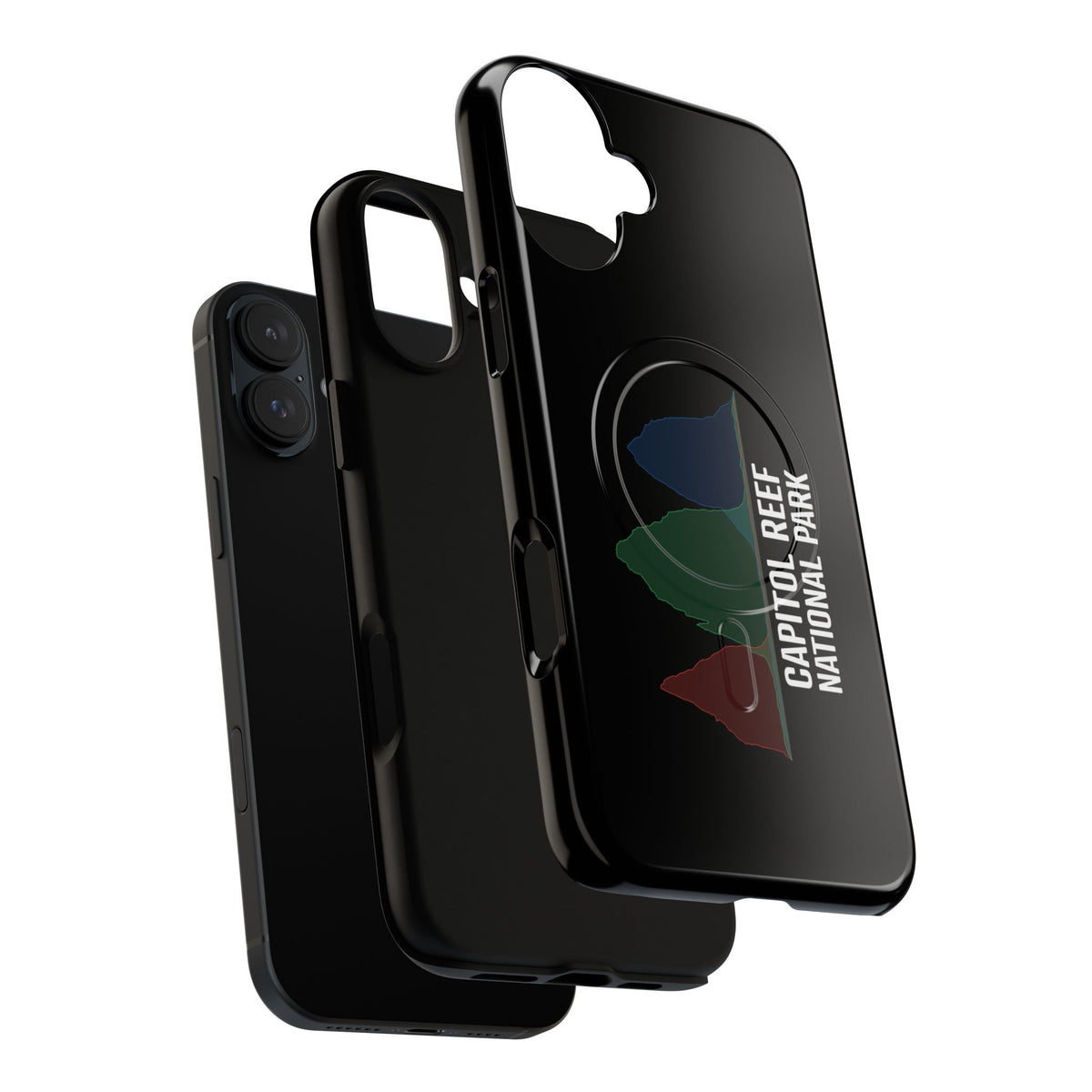Capitol Reef National Park iPhone Case with MagSafe - Histogram Design