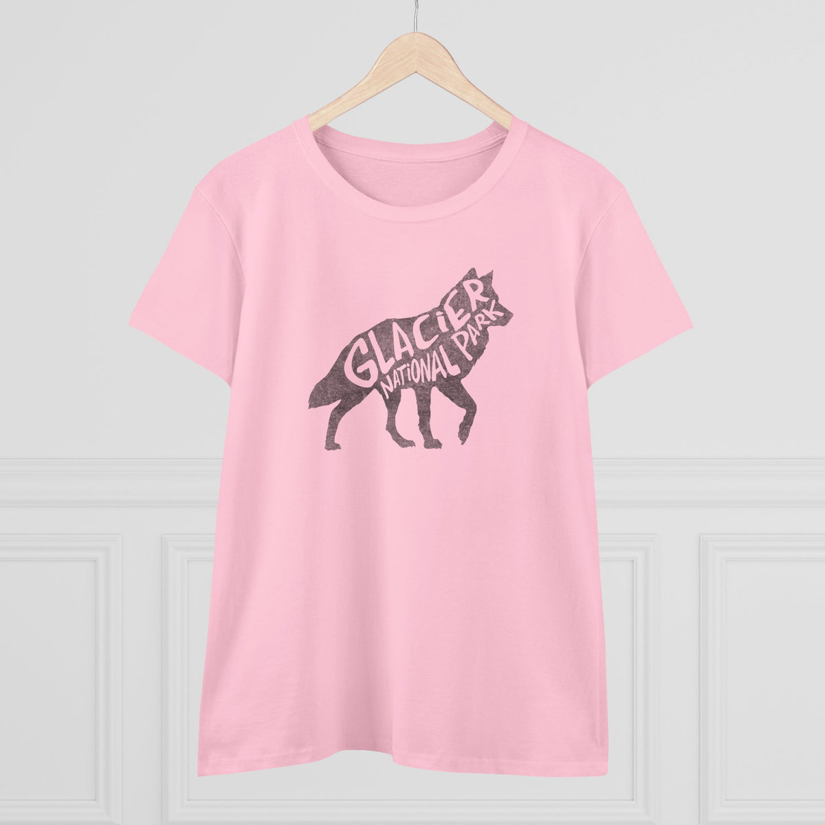 Glacier National Park Women's T-Shirt - Wolf