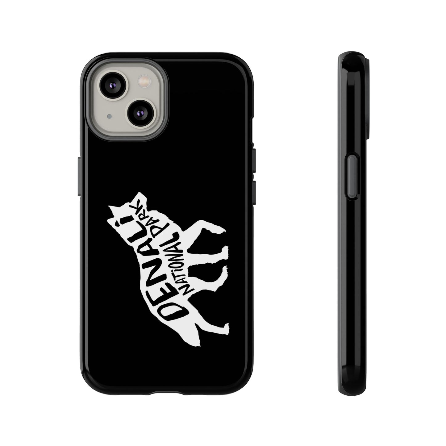 Denali National Park Phone Case - Wolf Design