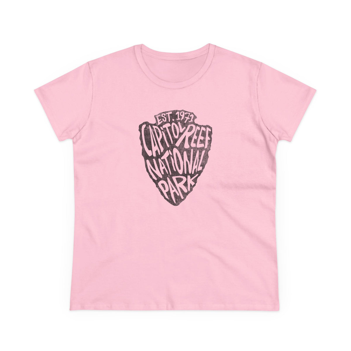 Capitol Reef National Park Women's T-Shirt - Arrowhead Design