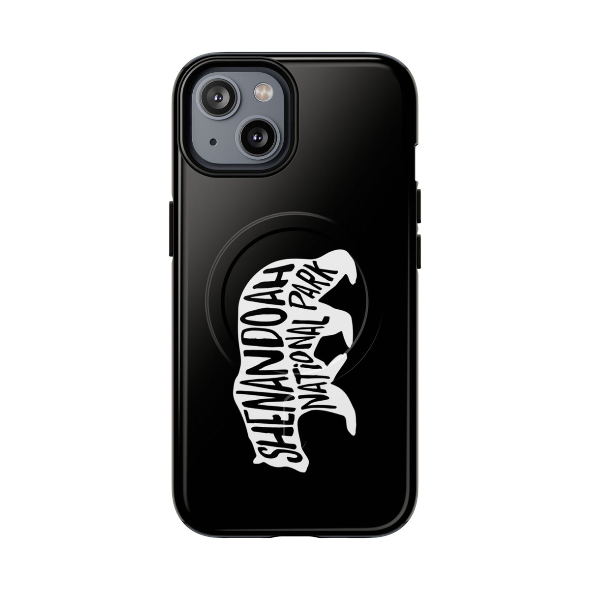 Shenandoah National Park iPhone Case with MagSafe - Black Bear Design