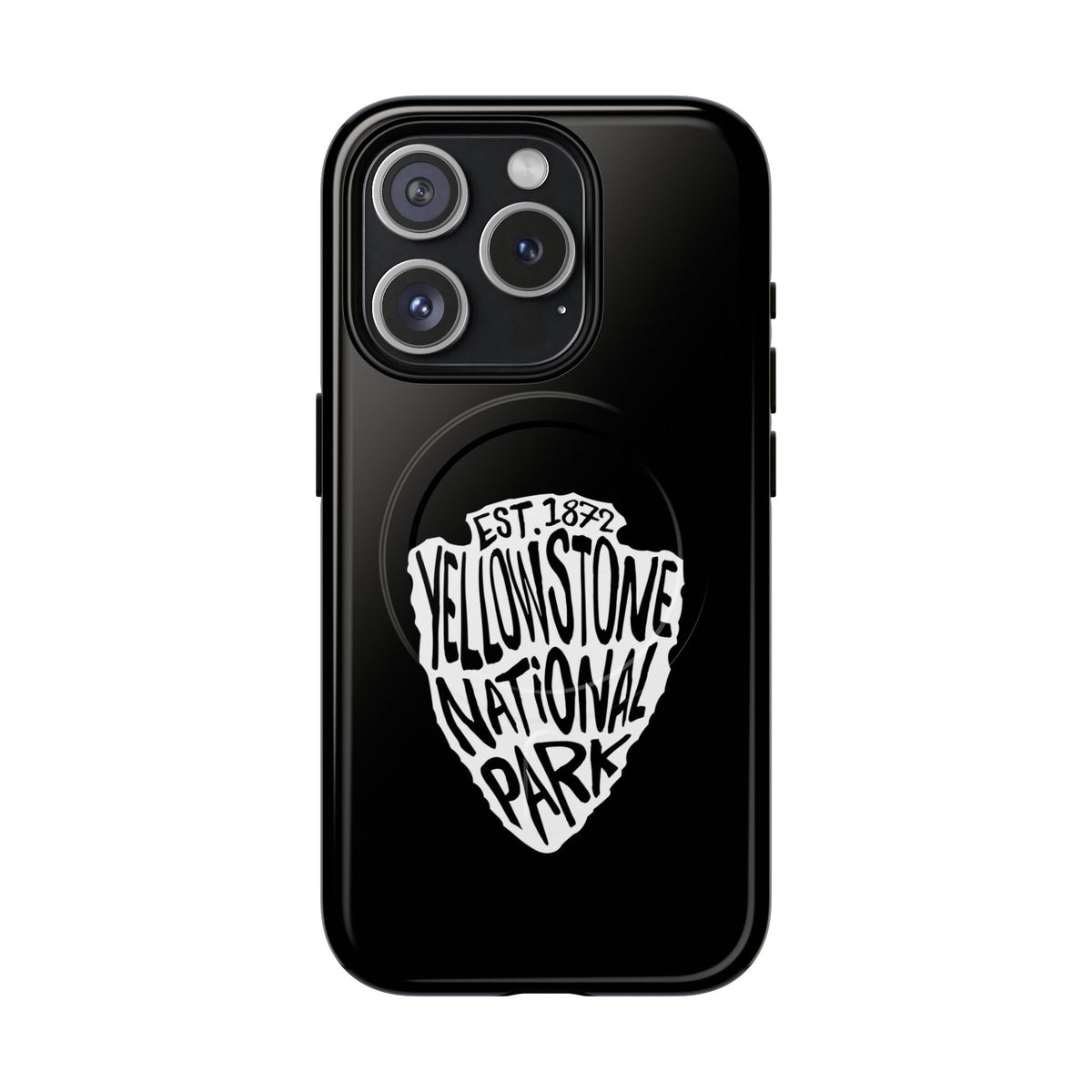 Yellowstone National Park iPhone Case with MagSafe - Arrowhead Design