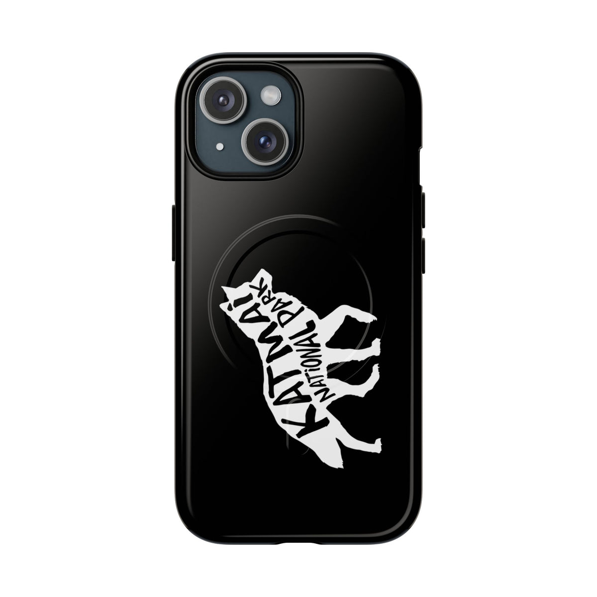 Katmai National Park iPhone Case with MagSafe - Wolf Design