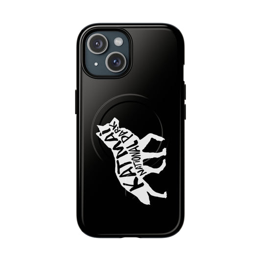 Katmai National Park iPhone Case with MagSafe - Wolf Design