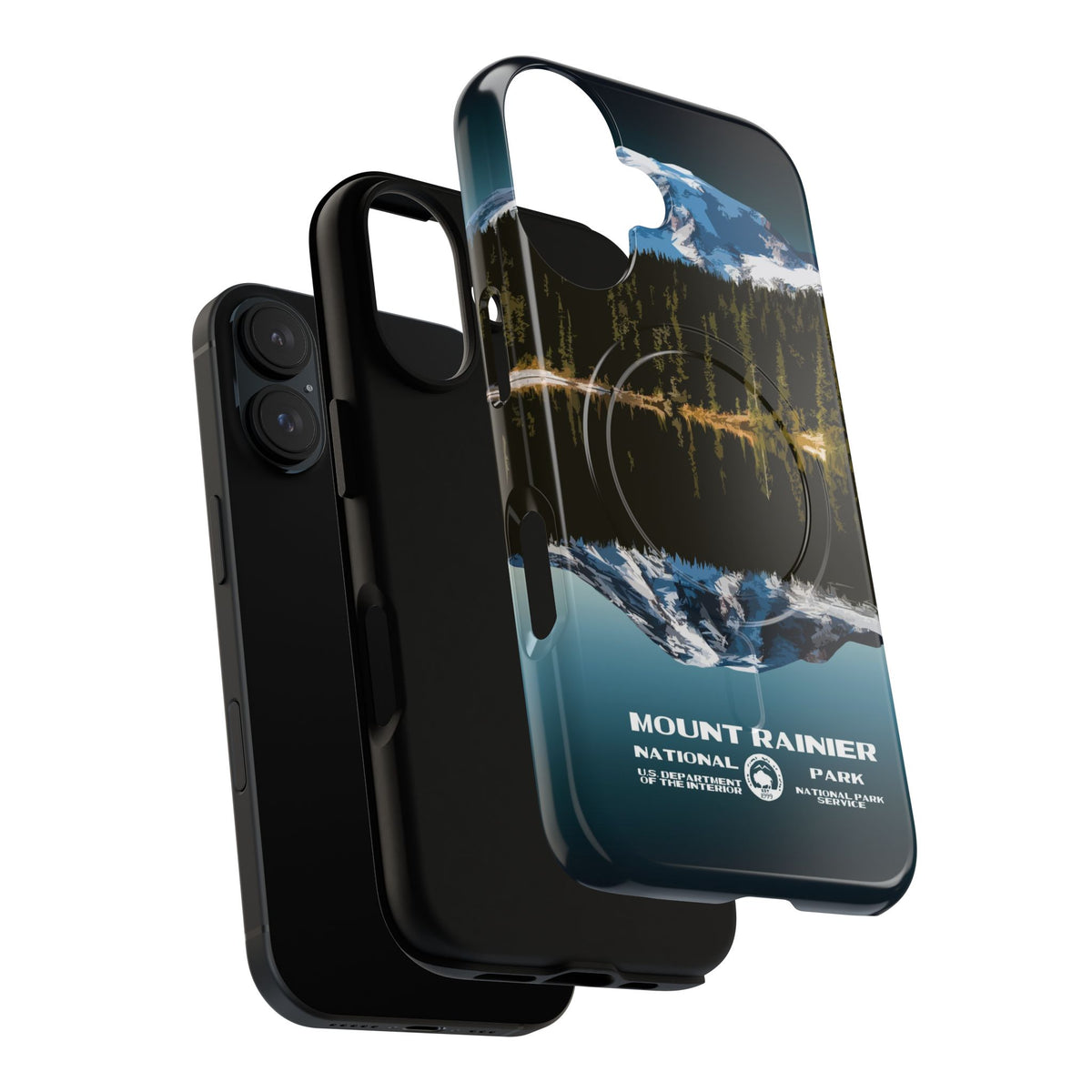 Mount Rainier National Park iPhone Case with MagSafe - WPA Design