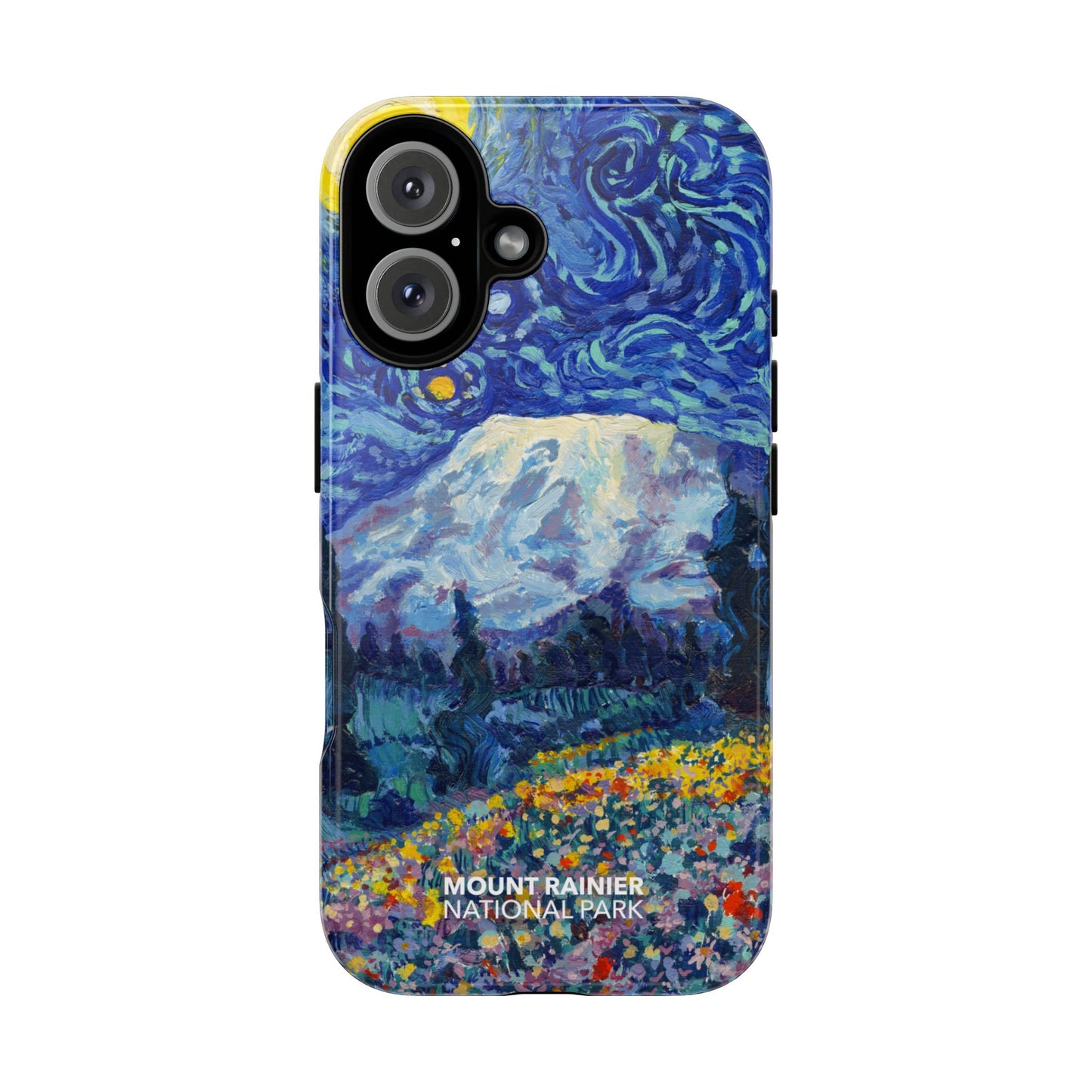 Mount Rainier National Park Phone Case - Starry Night